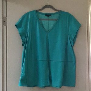 Lafayette 148 Leather Top